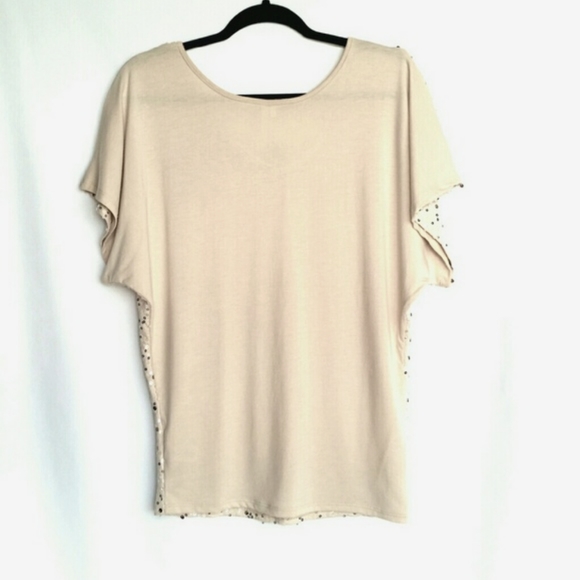 NWT!  Sequin Cream Top - Picture 3 of 3